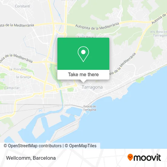 Wellcomm map