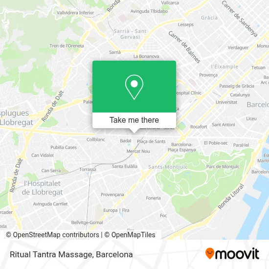 Ritual Tantra Massage map