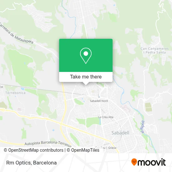 mapa Rm Optics