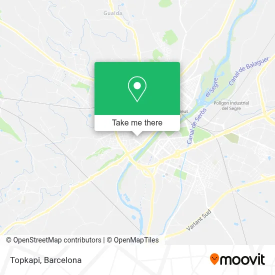 Topkapi map