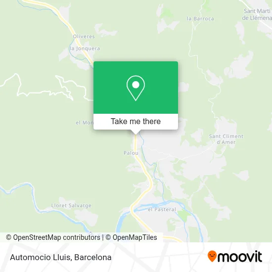 Automocio Lluis map