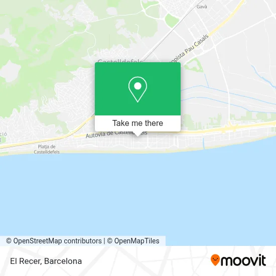 El Recer map