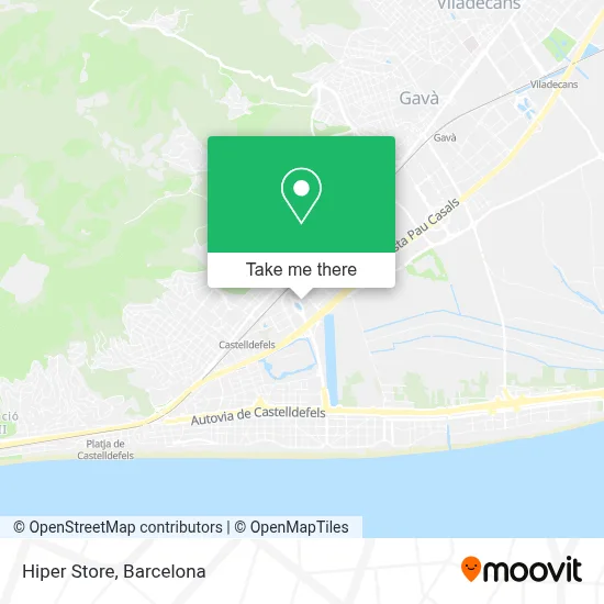 Hiper Store map