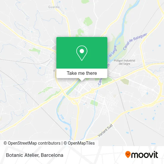 Botanic Atelier map