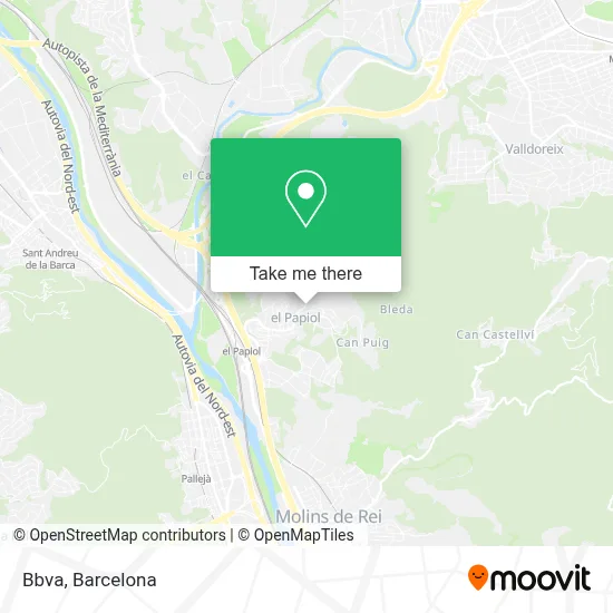 Bbva map