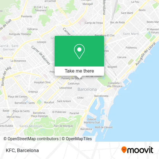 Kfc map