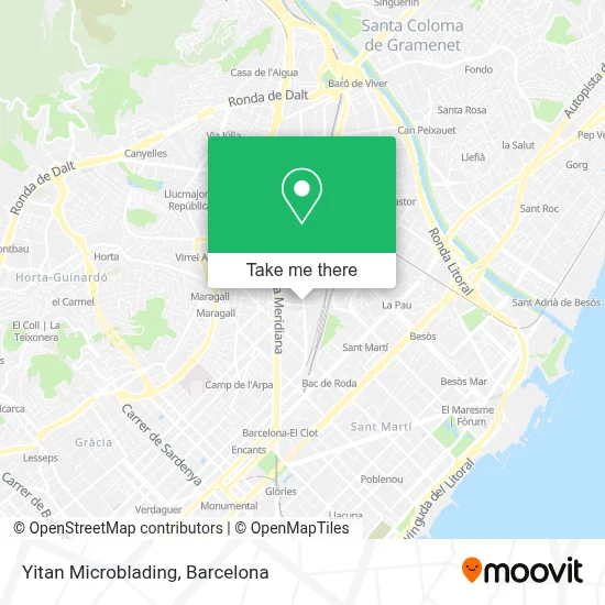 Yitan Microblading map