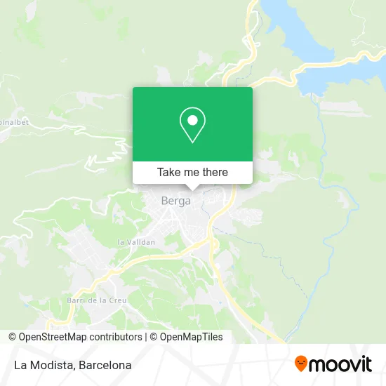 La Modista map
