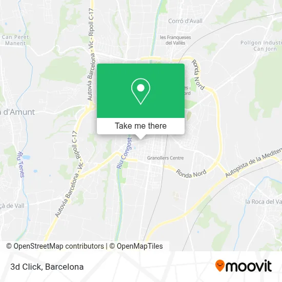 3d Click map