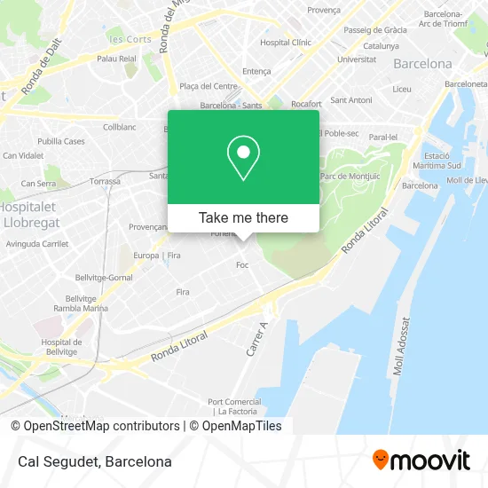 Cal Segudet map