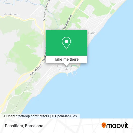 Passiflora map