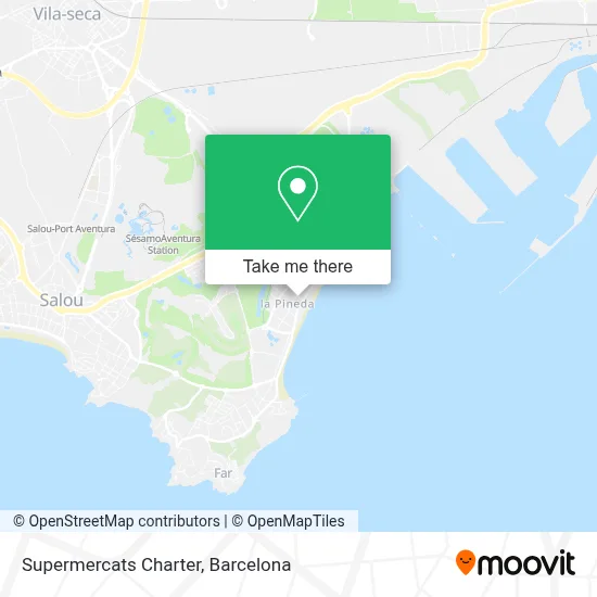 Supermercats Charter map
