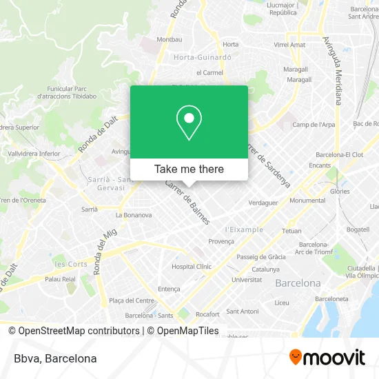 Bbva map