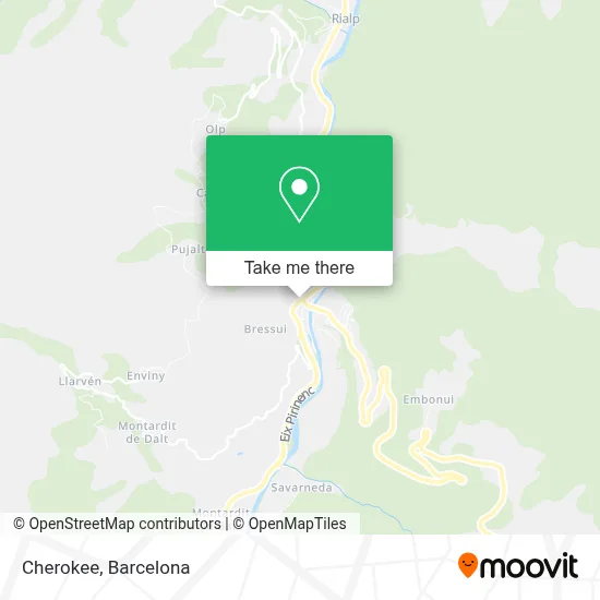 Cherokee map