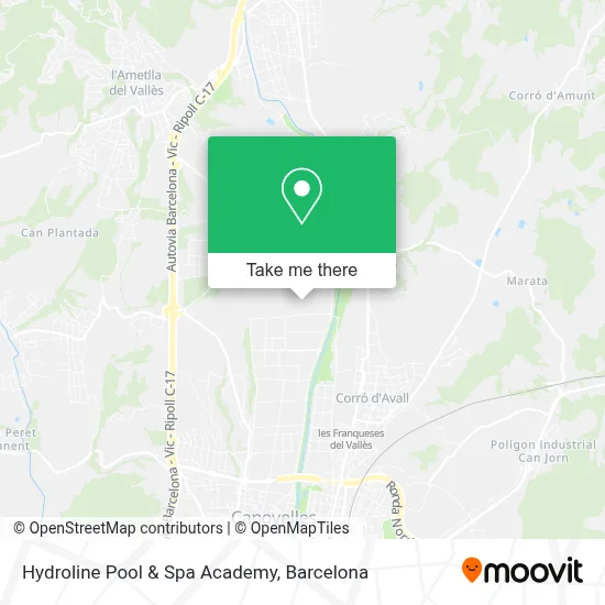 Hydroline Pool & Spa Academy map