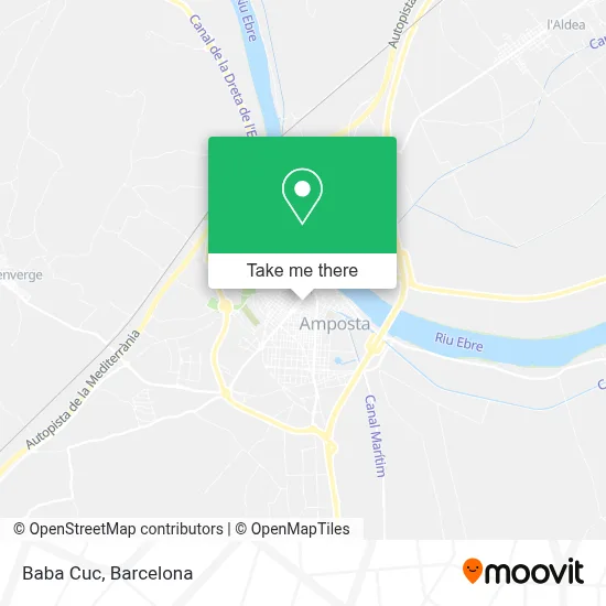 Baba Cuc map