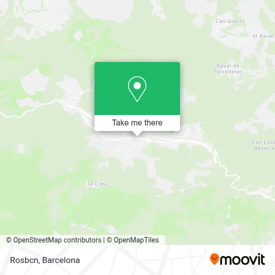 Rosbcn map
