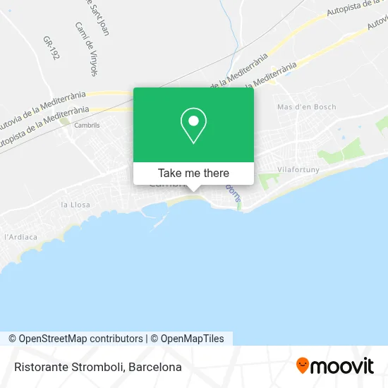 Ristorante Stromboli map
