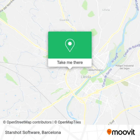 Starshot Software map