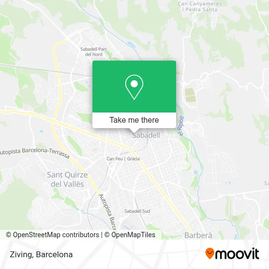 Ziving map