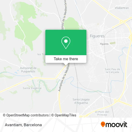 Avantiam map