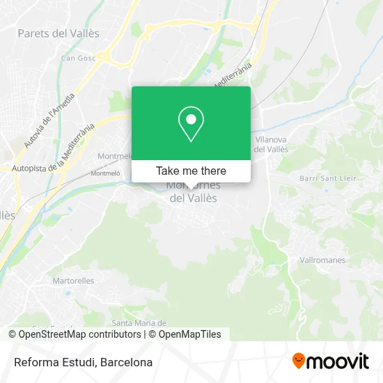 Reforma Estudi map