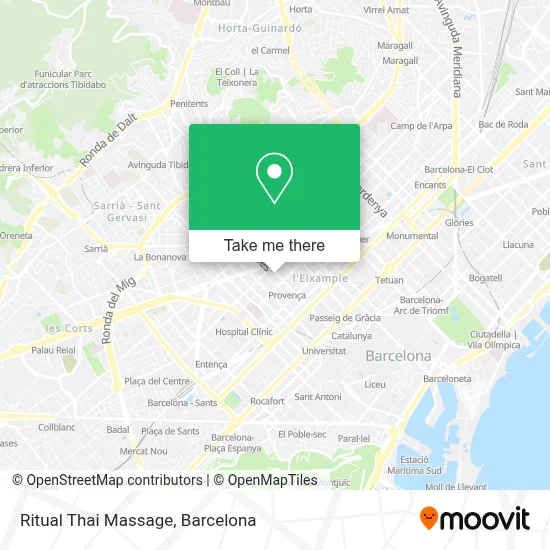 Ritual Thai Massage map