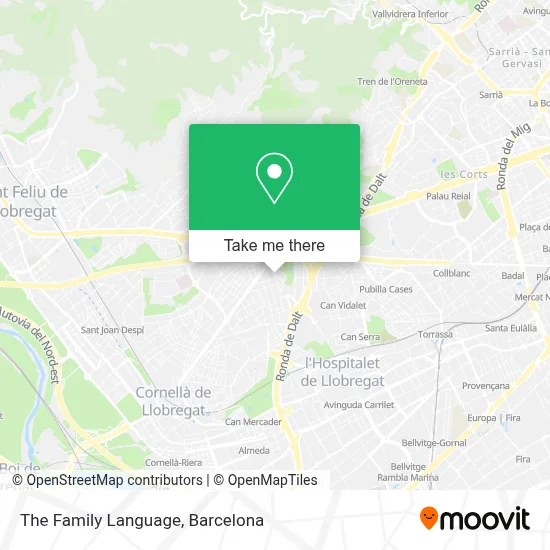 The Family Language map