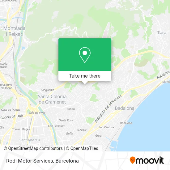 Rodi Motor Services map