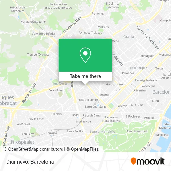 Digimevo map