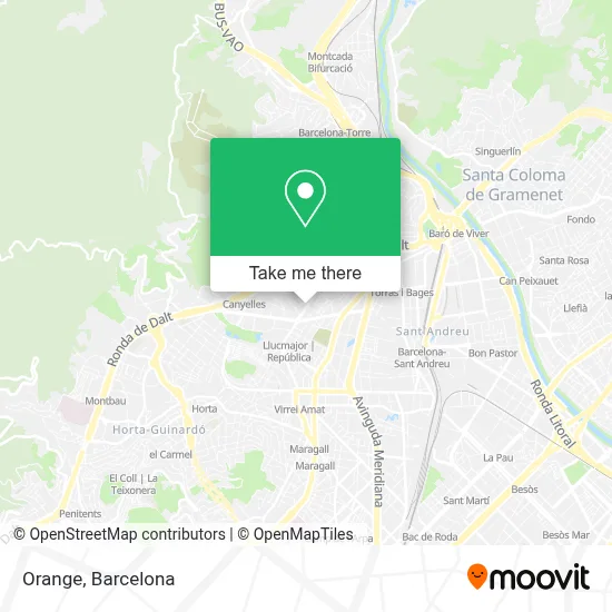Orange map
