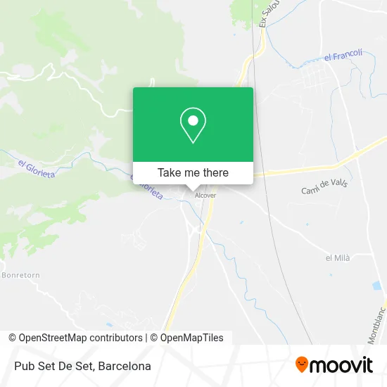 Pub Set De Set map