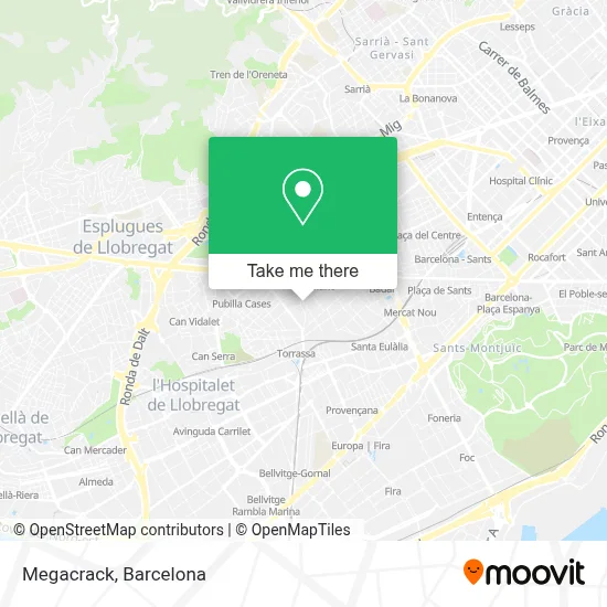 Megacrack map