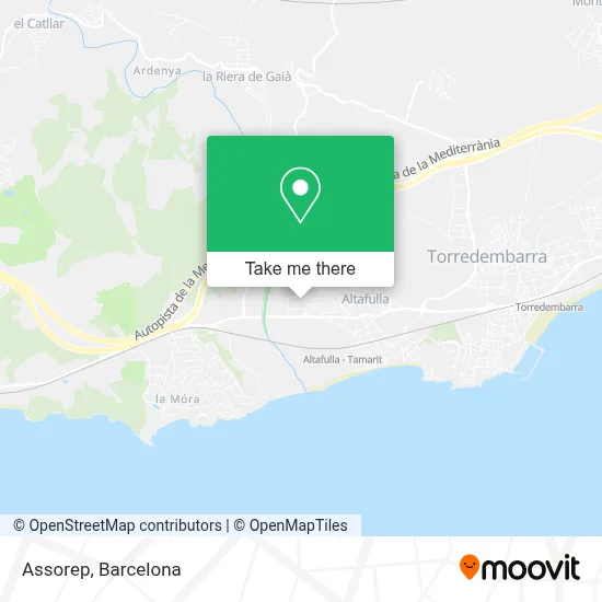 Assorep map