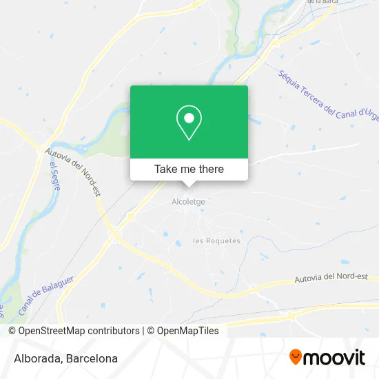 Alborada map
