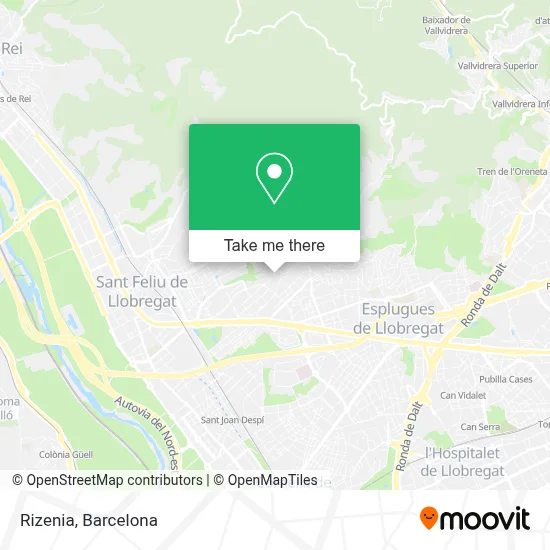 Rizenia map