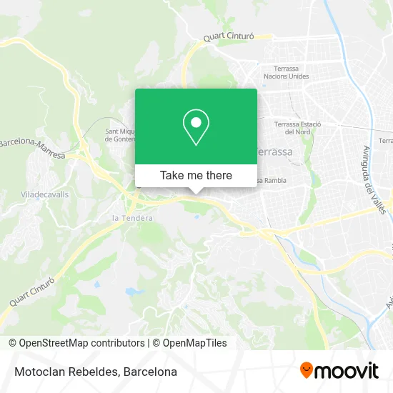 Motoclan Rebeldes map