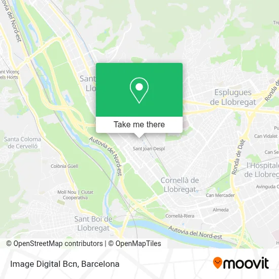 Image Digital Bcn map