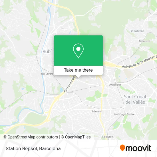 Station Repsol map