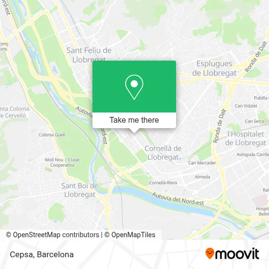 Cepsa map