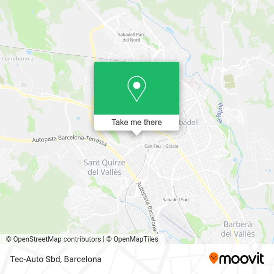 Tec-Auto Sbd map
