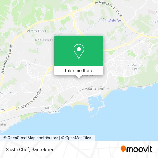 Sushi Chef map
