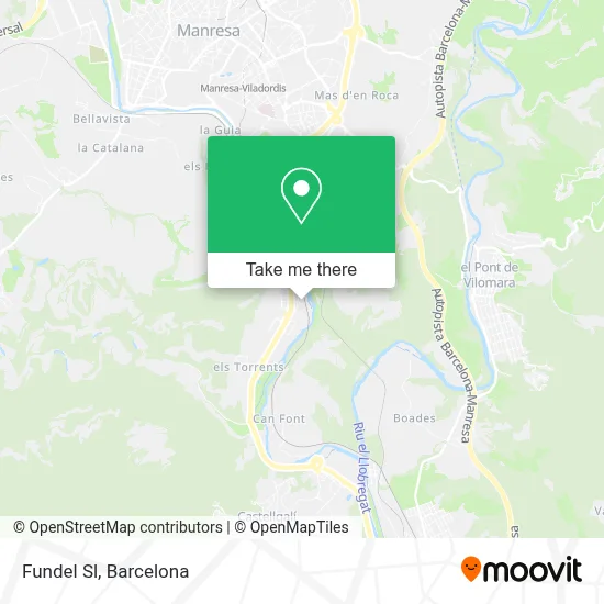 Fundel Sl map