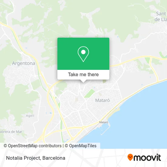Notalia Project map