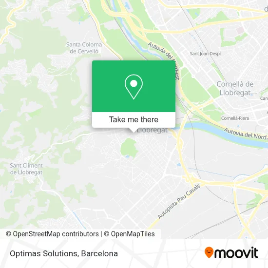 Optimas Solutions map