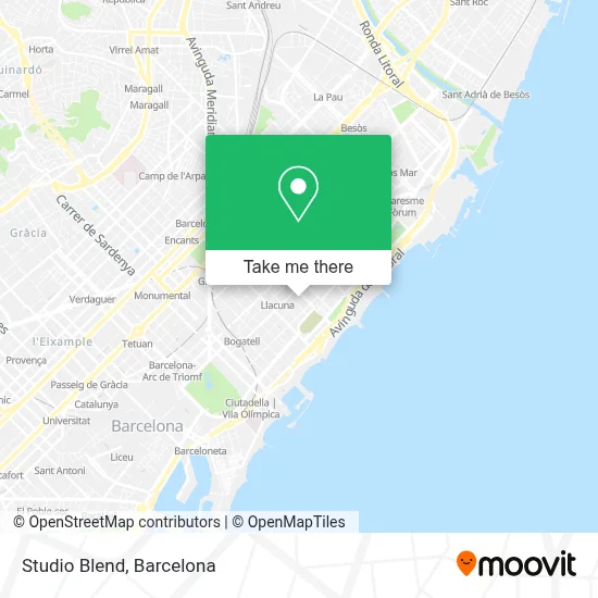 Studio Blend map