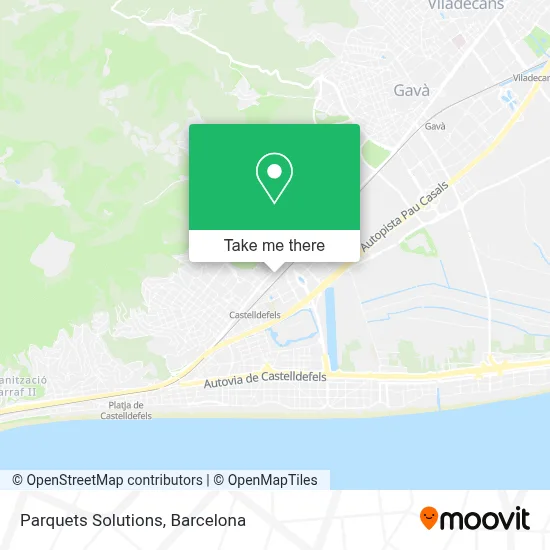 Parquets Solutions map