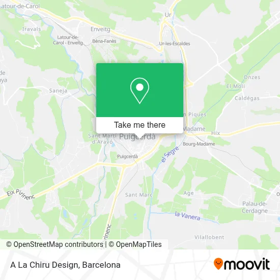 A La Chiru Design map