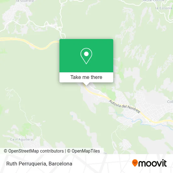 Ruth Perruqueria map