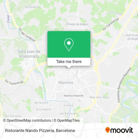 Ristorante Nando Pizzeria map